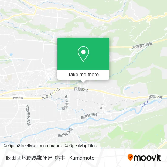 吹田団地簡易郵便局 map