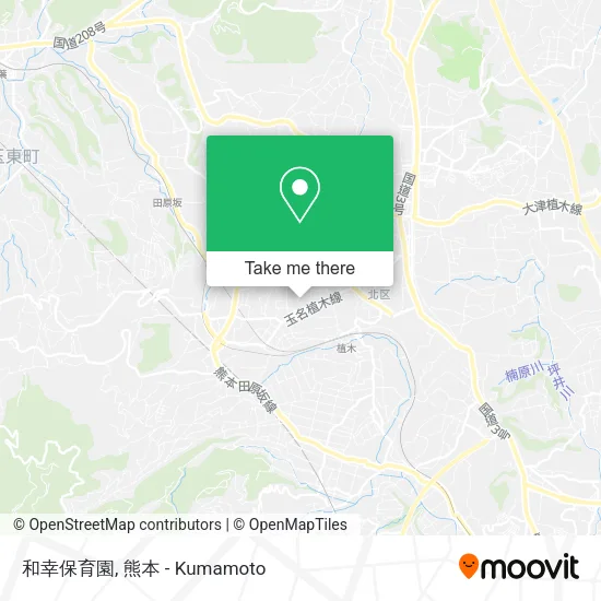 和幸保育園 map