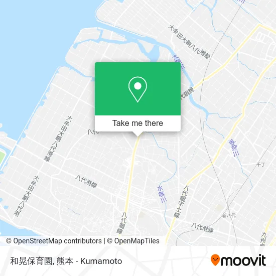 和晃保育園 map