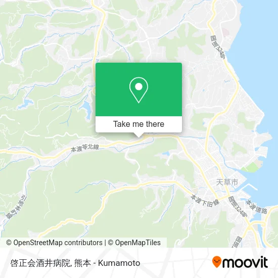 啓正会酒井病院 map