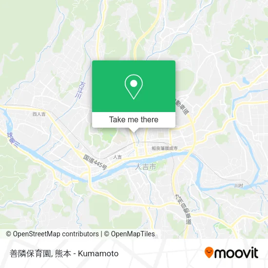 善隣保育園 map