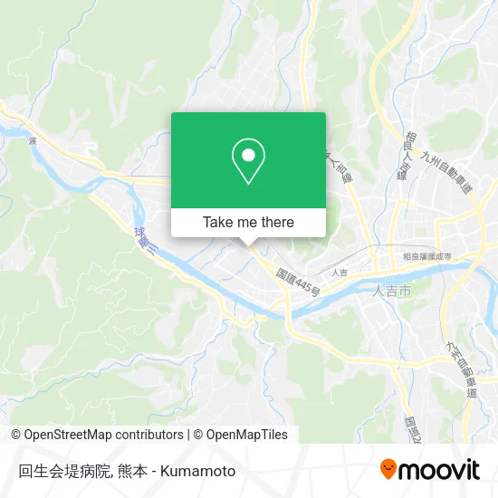 回生会堤病院 map