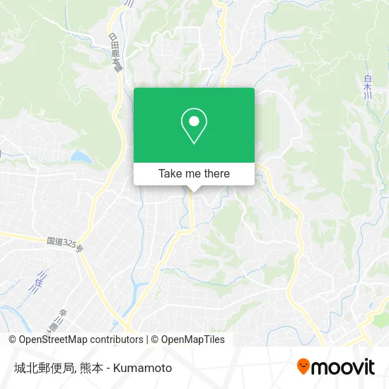 城北郵便局 map