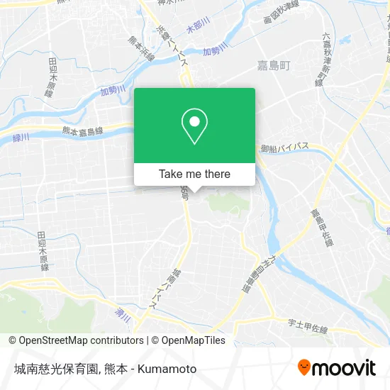 城南慈光保育園 map
