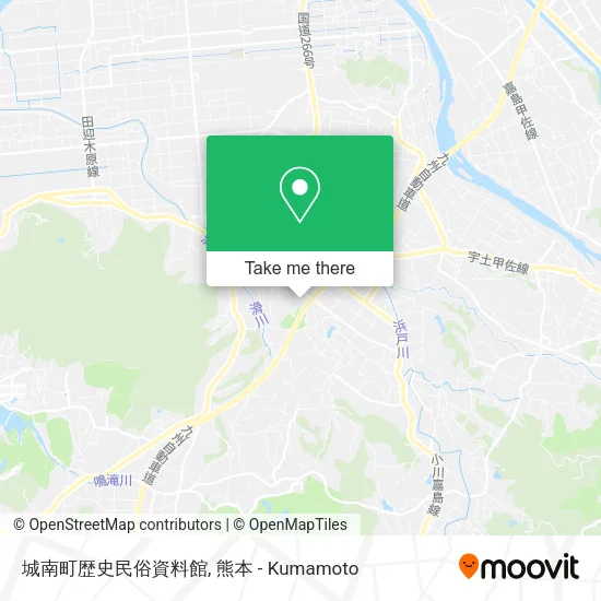 城南町歴史民俗資料館 map