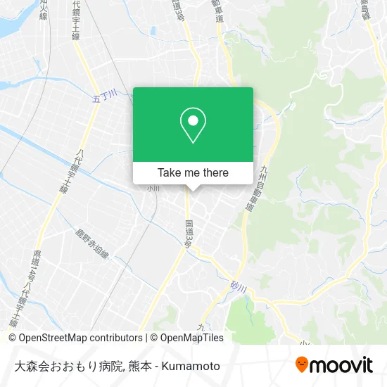大森会おおもり病院 map