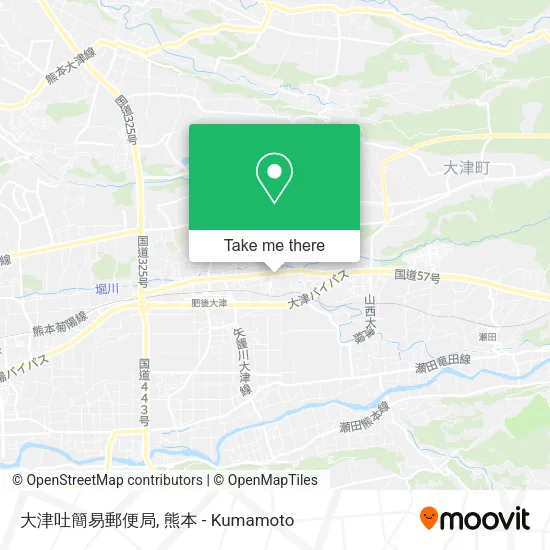 大津吐簡易郵便局 map