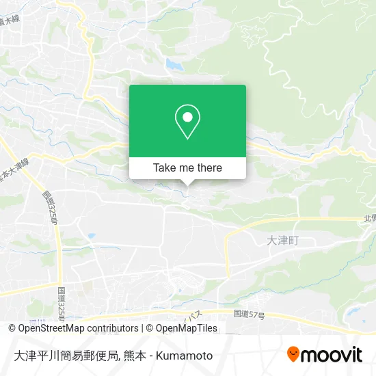 大津平川簡易郵便局 map