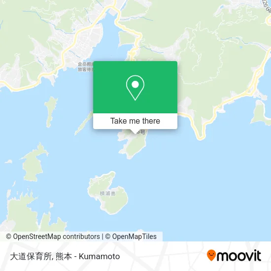 大道保育所 map