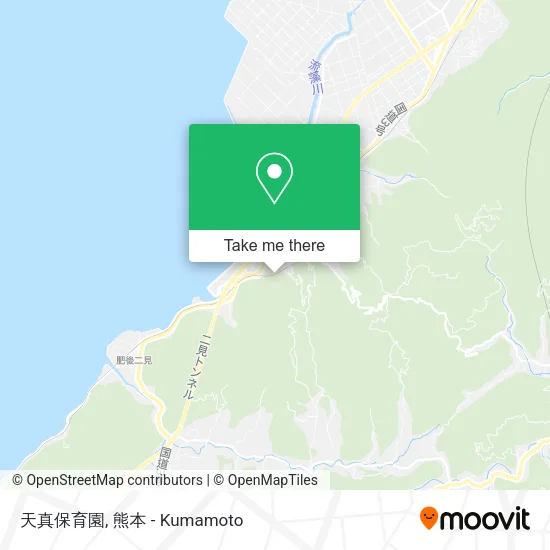 天真保育園 map