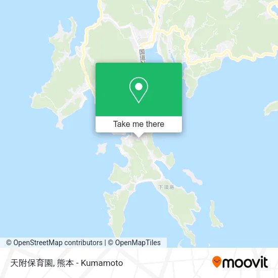 天附保育園 map