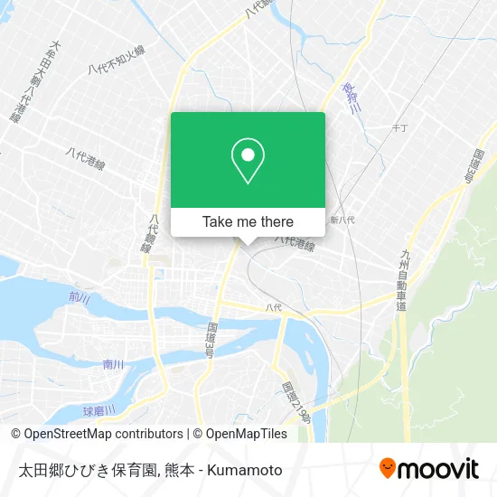 太田郷ひびき保育園 map