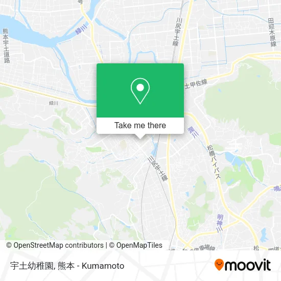宇土幼稚園 map
