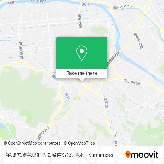 宇城広域宇城消防署城南分署 map