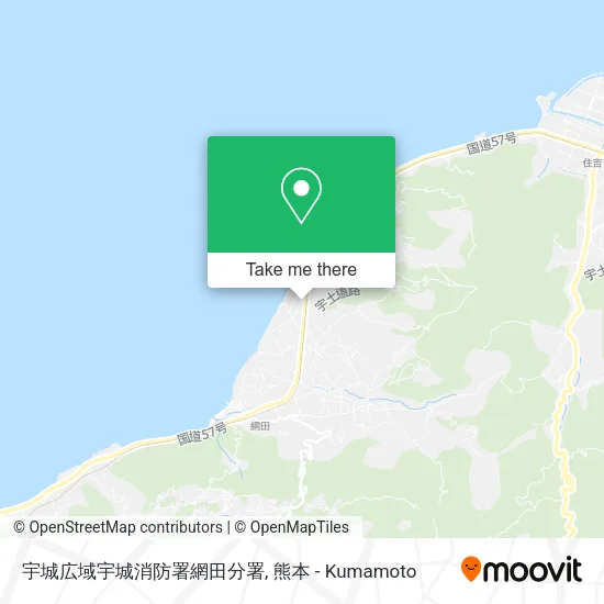 宇城広域宇城消防署網田分署 map