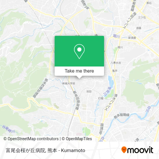 富尾会桜が丘病院 map