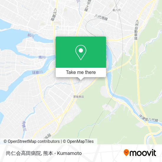 尚仁会高田病院 map