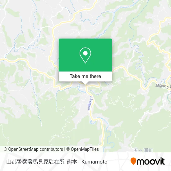 山都警察署馬見原駐在所 map