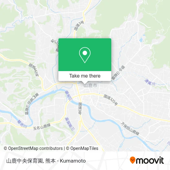 山鹿中央保育園 map