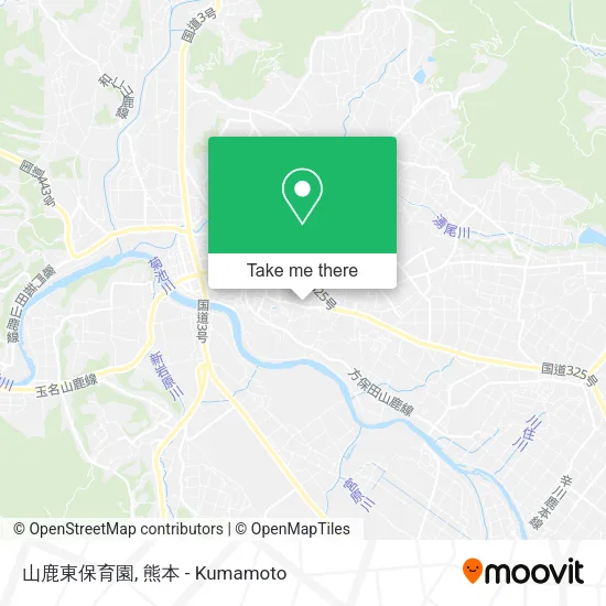 山鹿東保育園 map