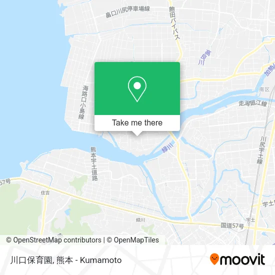 川口保育園 map