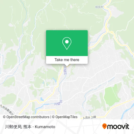 川郵便局 map