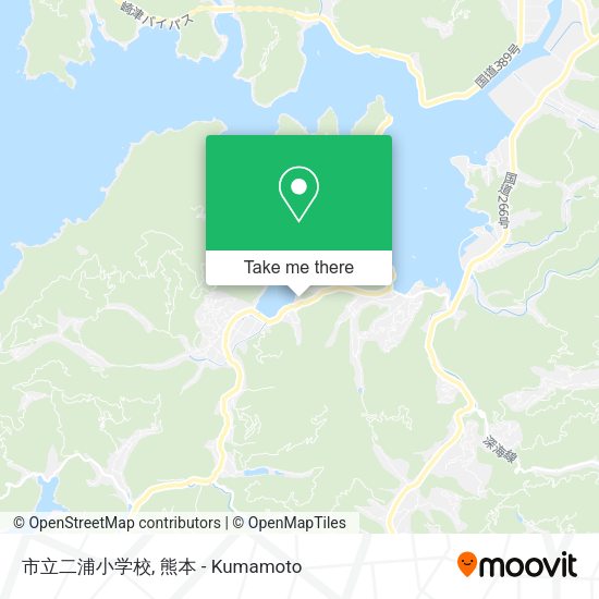 市立二浦小学校 map