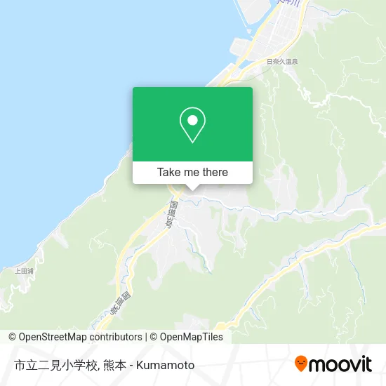 市立二見小学校 map