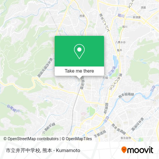 市立井芹中学校 map