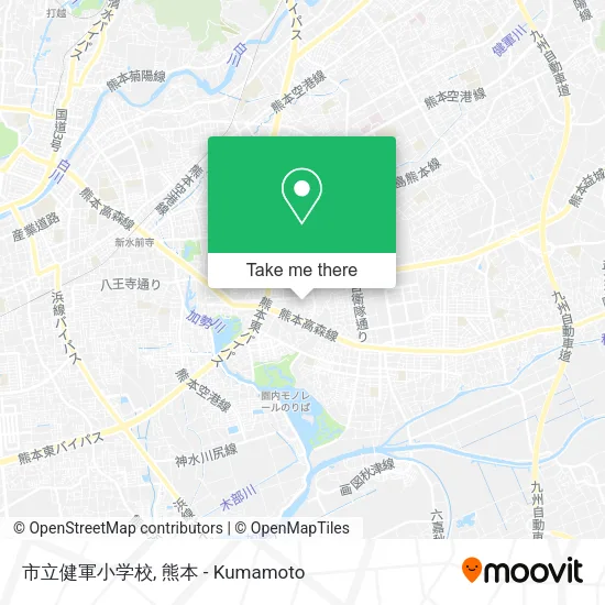 市立健軍小学校 map