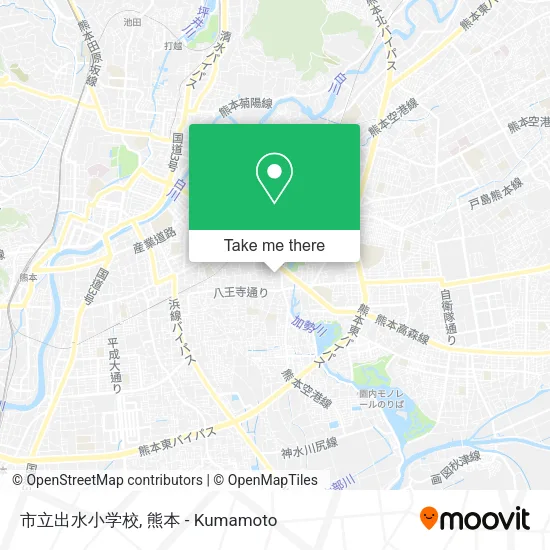 市立出水小学校 map