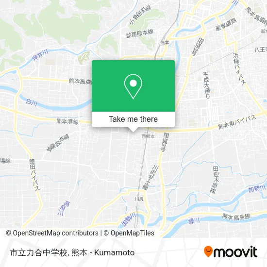 市立力合中学校 map