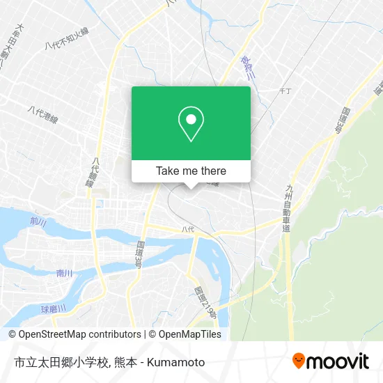 市立太田郷小学校 map
