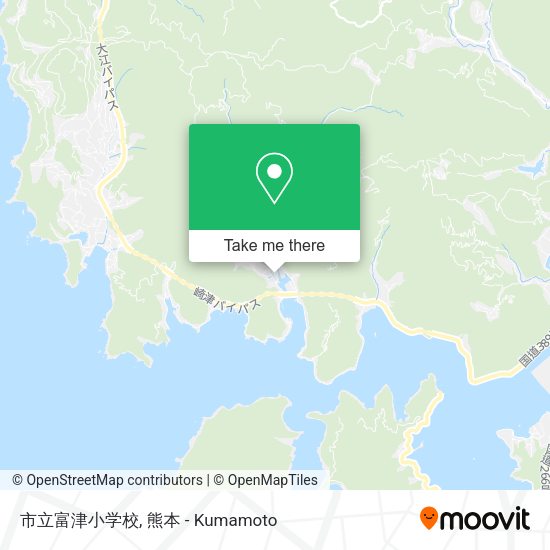 市立富津小学校 map
