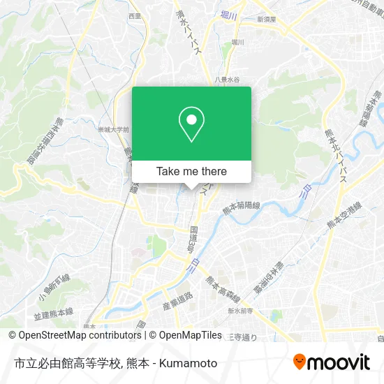 市立必由館高等学校 map