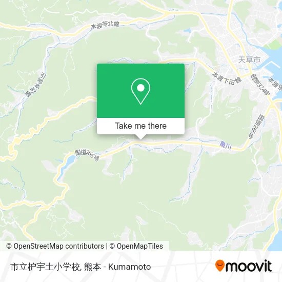 市立枦宇土小学校 map