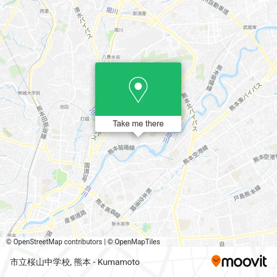 市立桜山中学校 map
