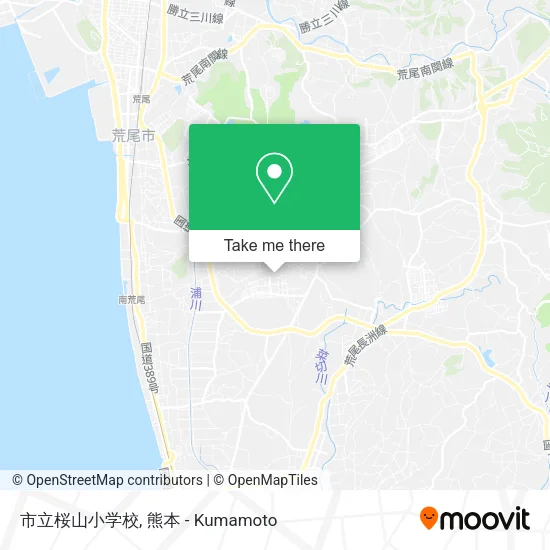 市立桜山小学校 map