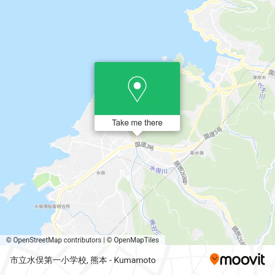市立水俣第一小学校 map