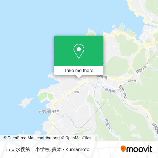 市立水俣第二小学校 map