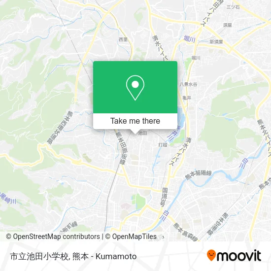 市立池田小学校 map