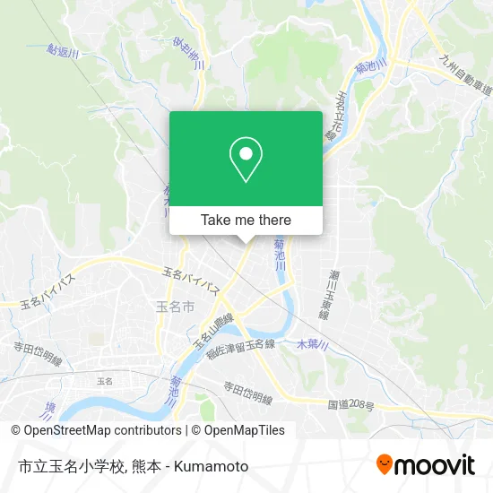 市立玉名小学校 map