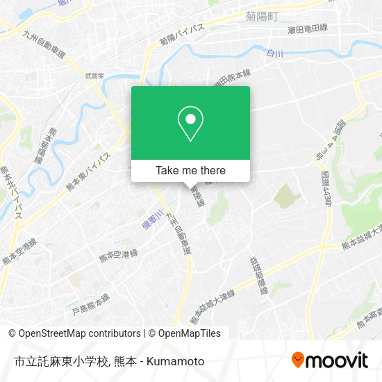 市立託麻東小学校 map