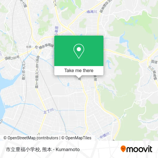 市立豊福小学校 map
