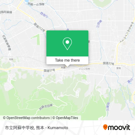 市立阿蘇中学校 map