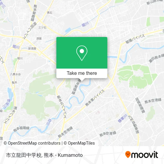 市立龍田中学校 map