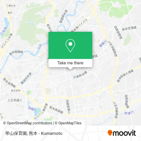 帯山保育園 map