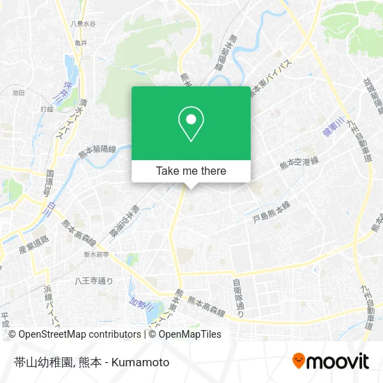 帯山幼稚園 map
