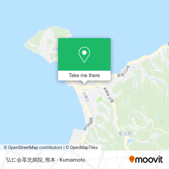 弘仁会苓北病院 map