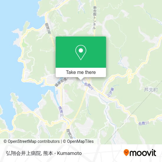 弘翔会井上病院 map